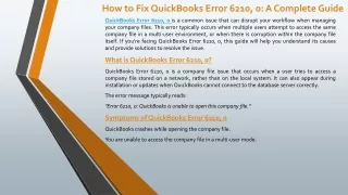 how to fix quickbooks error 6210 0 a complete guide