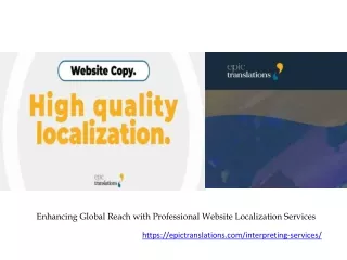 Enhancing Global Reach with Professional Website Localization Services