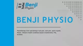 Benji Physio