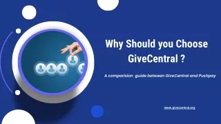 why should you choose givecentral