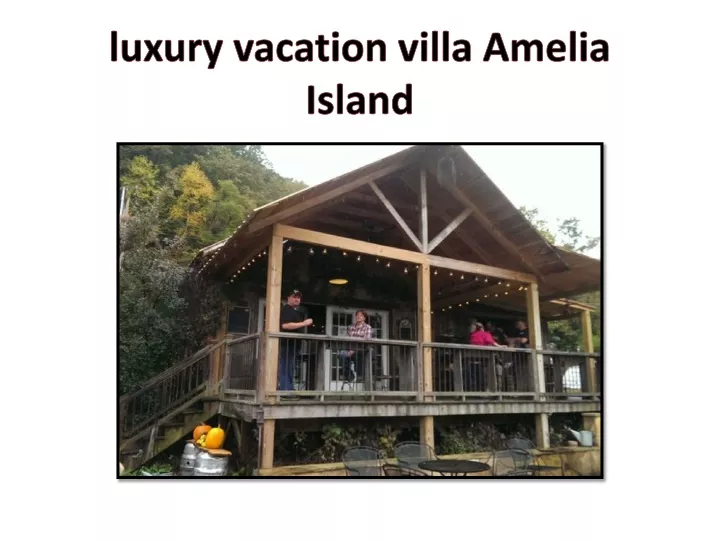 luxury vacation villa amelia island