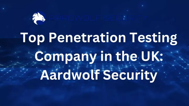 top penetration testing company