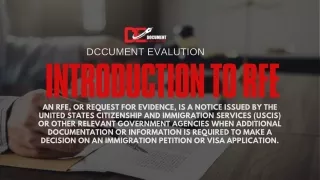 Initial Evidence Requirements by USCIS