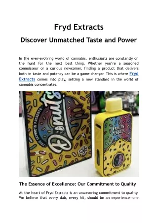 fryd extracts