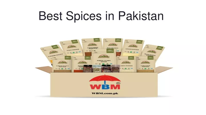 best spices in pakistan