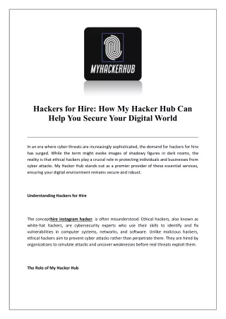 Hire Password Recovery Expert | My Hacker Hub