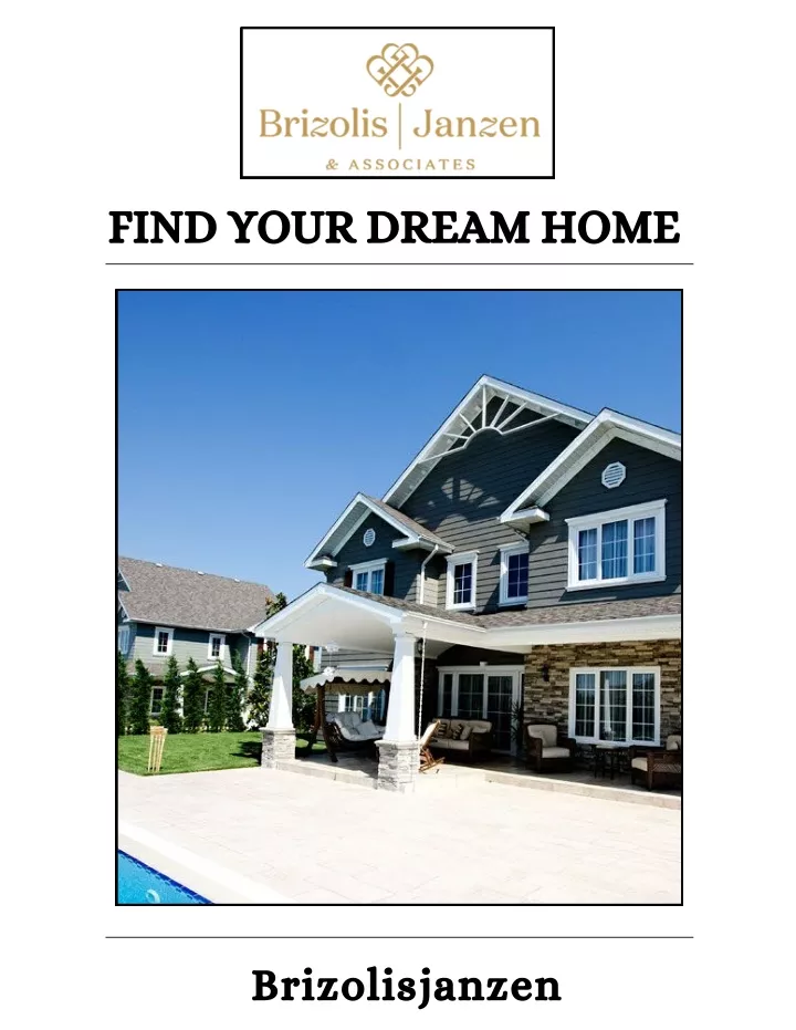 find your dream home