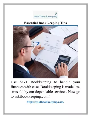 Essential Book keeping Tips