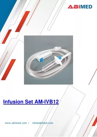 infusion set am ivb12
