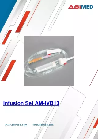 infusion set am ivb13