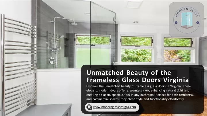 unmatched beauty of the frameless glass doors