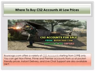 Is Buying A CS2 Account Still Helpful In Counter-Strike 2 Game?