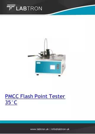 pmcc flash point tester 35 c