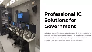 Professional IC Solution for Government