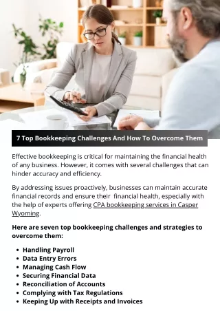 7 Top Bookkeeping Challenges And How To Overcome Them