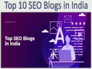 Top 10 SEO Blogs in India