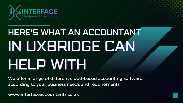 here s what an accountant in uxbridge can help