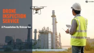 Drone Inspection Service | RiskCON Inc