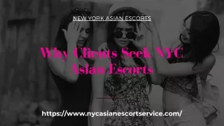 Why Clients Seek NYC Asian models