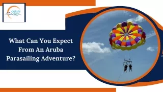 What Can You Expect From An Aruba Parasailing Adventure