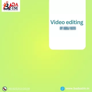 video editing