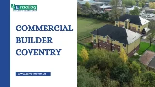 Commercial Builder Coventry