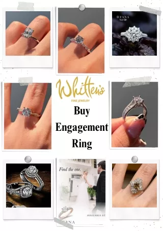 Find Your Perfect Engagement Ring at Whitten's Fine Jewelry Store