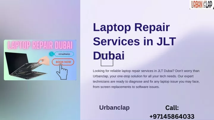 laptop repair services in jlt dubai