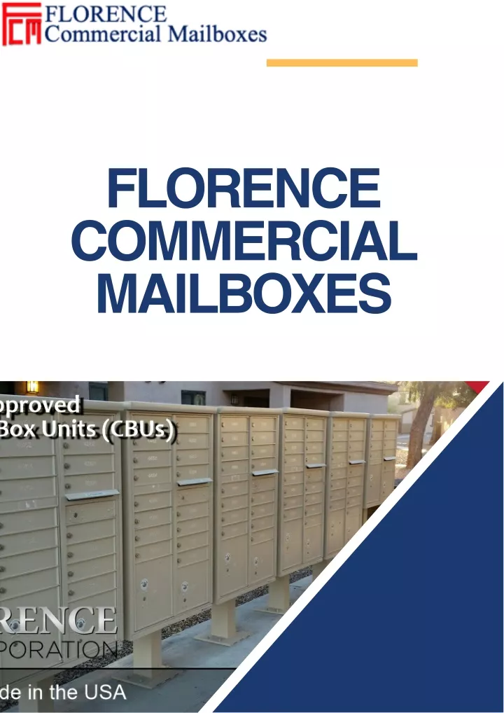 florence commercial mailboxes