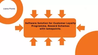 Software Solution for Customer Loyalty Programme, Reward Schemes