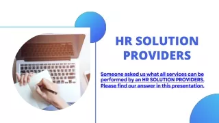 hr solution providers