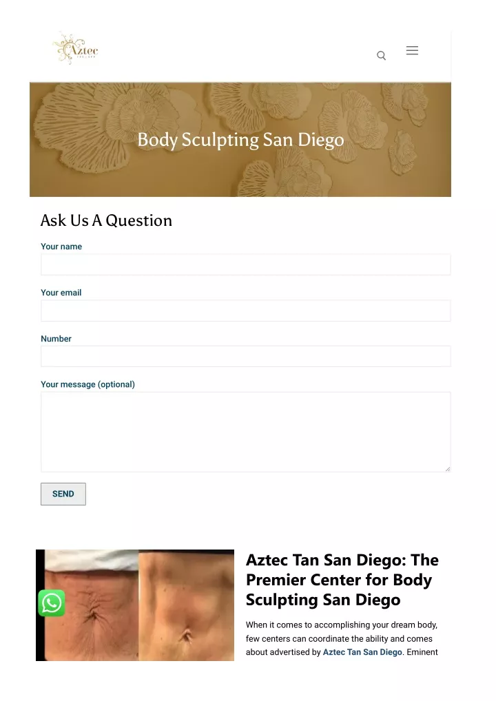 body sculpting san diego