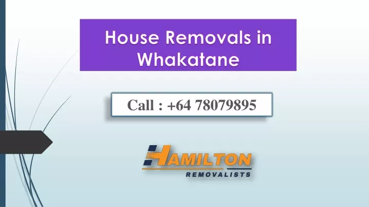 house removals in whakatane