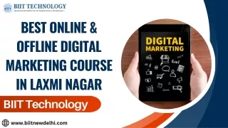best online offline digital marketing course