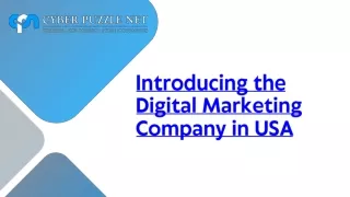 Introducing the best Digital Marketing Company in California