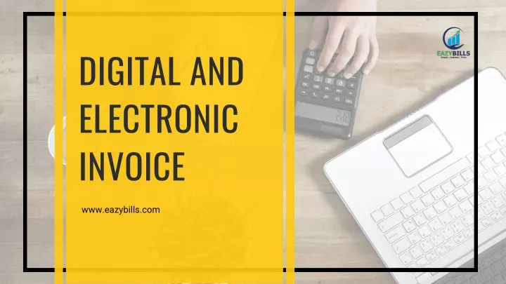 digital and electronic invoice