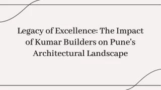 Famous Builders in Pune: Crafting Iconic Spaces Across the City