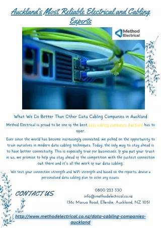 auckland s most reliable electrical and cabling