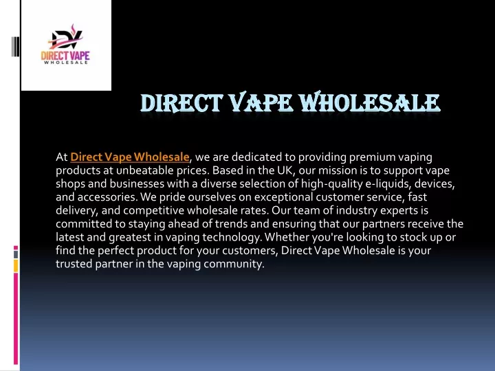 direct vape wholesale direct vape wholesale