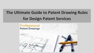 The Ultimate Guide to Patent Drawing Rules for Design Patent Services