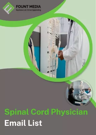 Spinal Cord Physician Email List - PDF