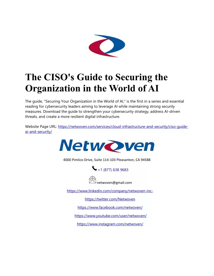 the ciso s guide to securing the organization