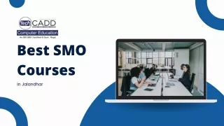 Best SMO Courses in Jalandhar