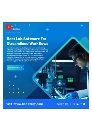 Best Lab Software For Streamlined Workflows