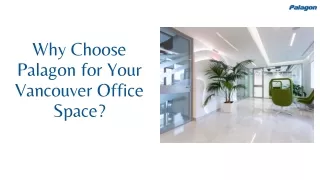 Why Choose Palagon for Your Vancouver Office Space