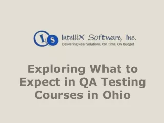 exploring what to expect in qa testing courses in ohio