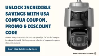 Unlock Incredible Savings with USA Compua Coupon, Promo & Discount Code