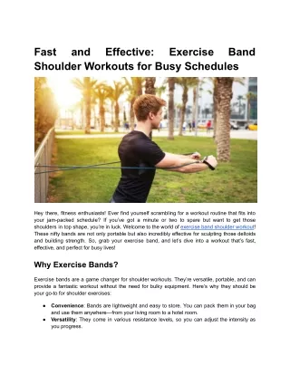 Fast and Effective_ Exercise Band Shoulder Workouts for Busy Schedules (1)