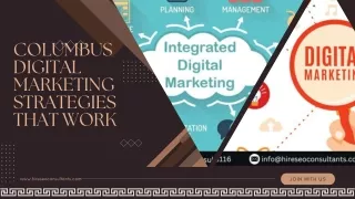 columbus digital marketing strategies that work