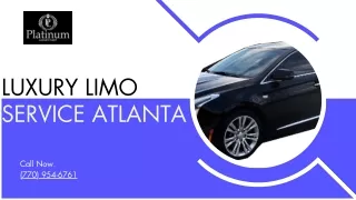 Luxury Limo Service Atlanta